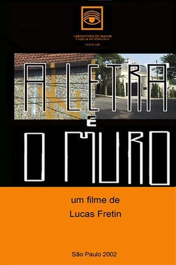 Poster de Filme A letra e o muro (2002)