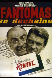 A Volta de Fantomas - Poster / Capa / Cartaz - Oficial 10