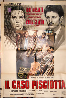 Il Caso Pisciotta - Poster / Capa / Cartaz - Oficial 1
