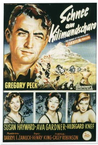 Poster 8 de Filme As Neves do Kilimanjaro (1952)