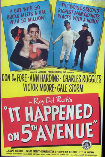 Poster de Filme Aconteceu na Quinta Avenida (1947)