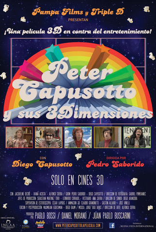 Poster 1 de Filme Peter Capusotto e suas 3Dimesões (2012)