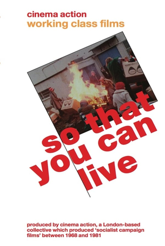 Poster 1 de Filme So That You Can Live (1981)
