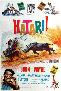Hatari! - Poster / Capa / Cartaz - Oficial 3