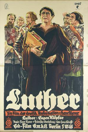 Poster de Filme Lutero (1928)