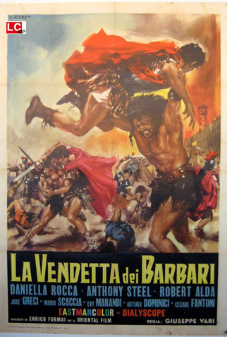 Poster 2 de Filme Vingança dos bárbaros (1960)