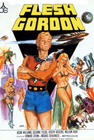 Poster 3 de Filme Flesh Gordon (1974)
