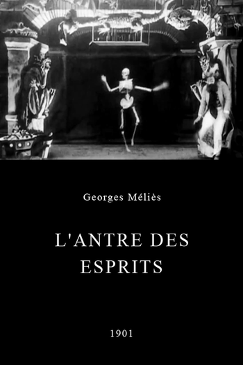 Poster de Curta L'antre des esprits (1901)