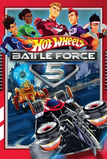 Hot Wheels Battle Force 5 - Poster / Capa / Cartaz - Oficial 1