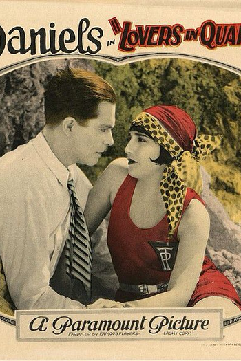 Poster de Filme Amor em Quarentena (1925)