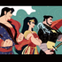 Heróis da DC como Samurais do Japão Feudal por Brittney Williams