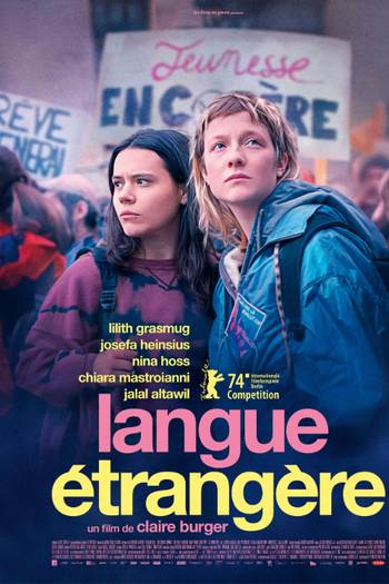 Poster de Filme Língua Estrangeira (2024)