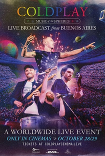 Coldplay Live Broadcast From Buenos Aires - Poster / Capa / Cartaz - Oficial 1