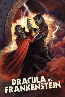 Drácula  vs. Frankenstein - Poster / Capa / Cartaz - Oficial 4