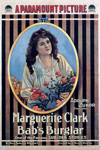 Poster de Filme Bab's Burglar (1917)