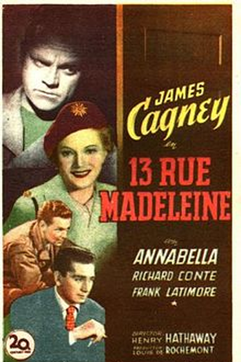  de Filme Rua Madeleine 13 (1947)