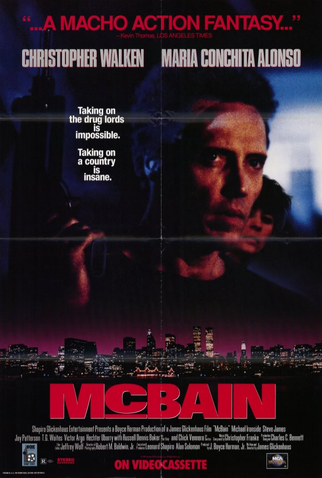 Poster 1 de Filme McBain: O Guerreiro Moderno (1991)