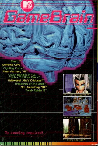 Poster 1 de Filme Gamebrain: The Official PlayStation Strategy Guide (1997)