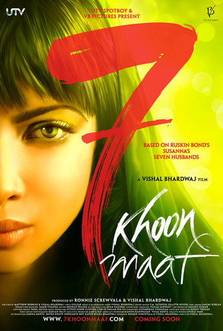 Poster 2 de Filme 7 Khoon Maaf (2011)