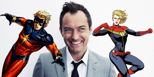 Capitã Marvel | Jude Law está em negociações para interpretar Mar-Vell