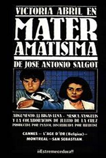 Mater amatísima - Poster / Capa / Cartaz - Oficial 1