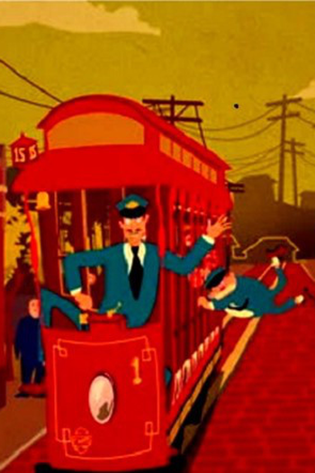 Poster de Curta Bailarino e o bonde (2009)