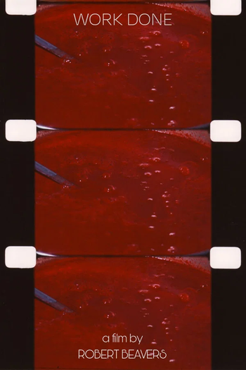 Poster de Curta Work Done (1973)