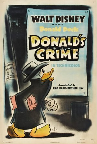 Poster 1 de Curta Donald's Crime (1945)