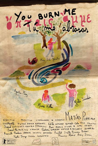 Poster 1 de Filme Você Me Queima (2024)