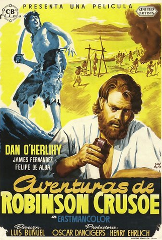 Poster 1 de Filme As Aventuras de Robinson Crusoé (1954)