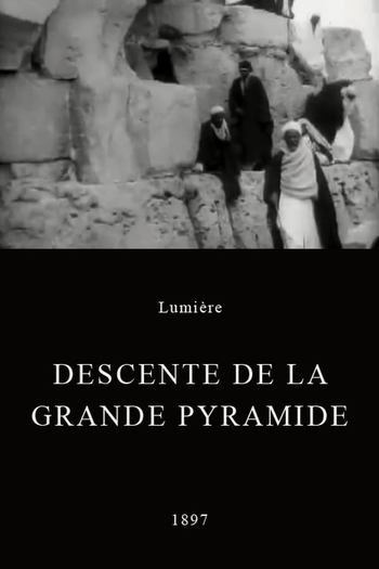 Poster de Curta Descente de la grande pyramide (1897)