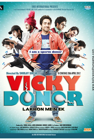 Poster 2 de Filme Vicky Donor (2012)