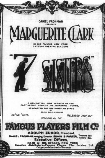 Poster de Filme The Seven Sisters (1915)