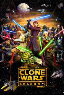 Star Wars: The Clone Wars (5ª Temporada) - Poster / Capa / Cartaz - Oficial 1