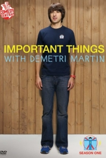 Important Things with Demetri Martin (1ª Temporada) - Poster / Capa / Cartaz - Oficial 1