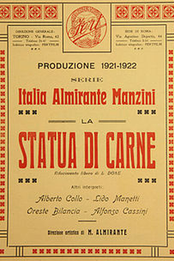 Poster de Filme La Statua di Carne (1921)