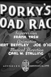 Porky's Road Race - Poster / Capa / Cartaz - Oficial 1