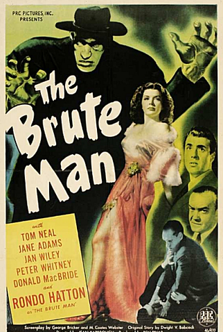 Poster 1 de Filme The Brute Man (1946)