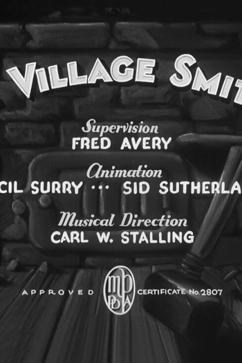 Poster de Curta The Village Smithy (1936)