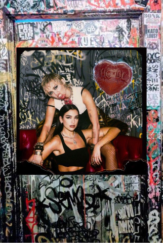Poster 1 de Curta Miley Cyrus ft. Dua Lipa: Prisoner (2020)
