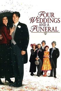 Quatro Casamentos e Um Funeral - Poster / Capa / Cartaz - Oficial 1