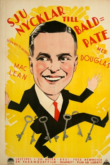 Poster de Filme Fechado a Sete Chaves (1925)