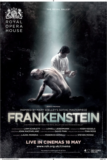 Poster de Filme Frankenstein from the Royal Ballet (2016)