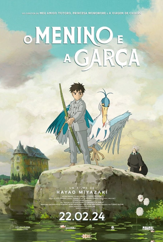 Poster 1 de Filme O Menino e a Garça (2023)