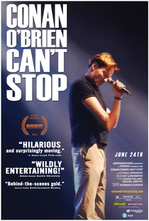 Conan O'Brien Can't Stop - Poster / Capa / Cartaz - Oficial 1