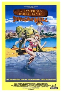 A Nymphoid Barbarian in Dinosaur Hell - Poster / Capa / Cartaz - Oficial 4