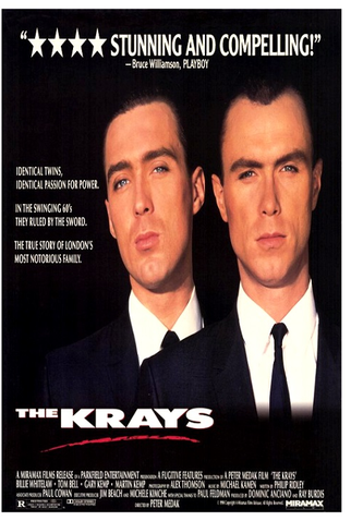 Poster 3 de Filme Os Implacáveis Krays (1990)