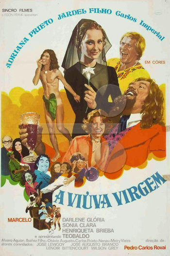 Poster de Filme A Viúva Virgem (1972)