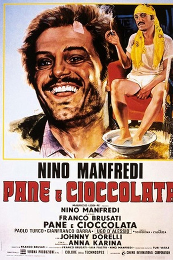 Poster de Filme Pão e Chocolate (1974)