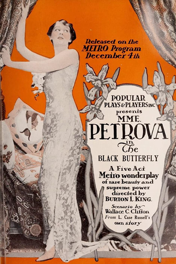 Poster de Filme The Black Butterfly (1916)